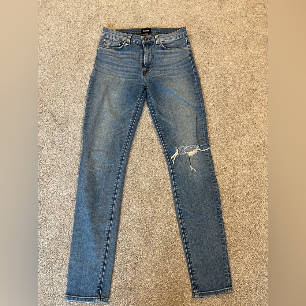 Hudson Barbara High Rise Super Skinny Ankle Jean